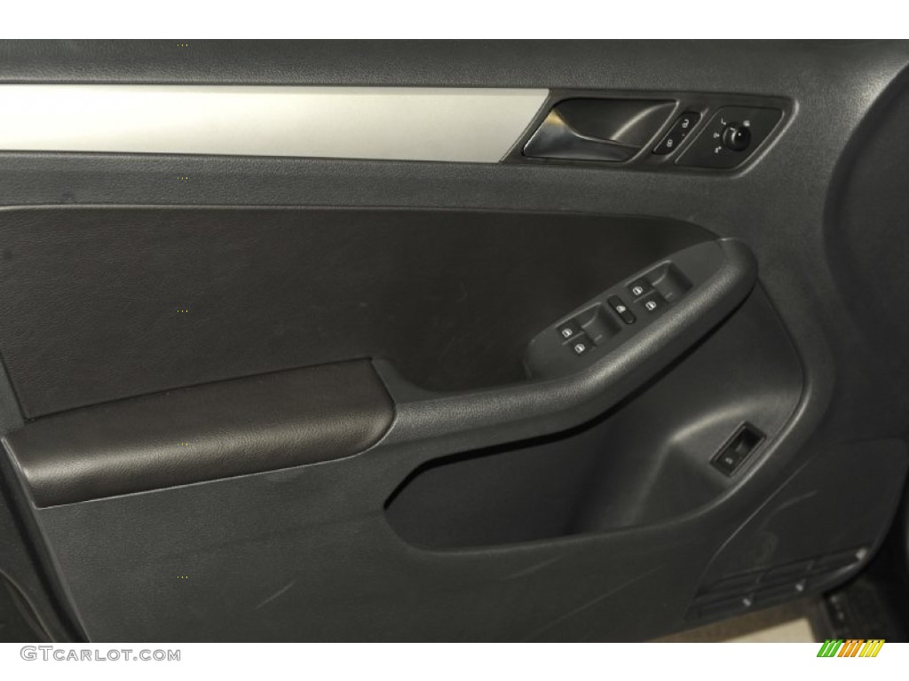 2011 Jetta SEL Sedan - Platinum Gray Metallic / Titan Black photo #8