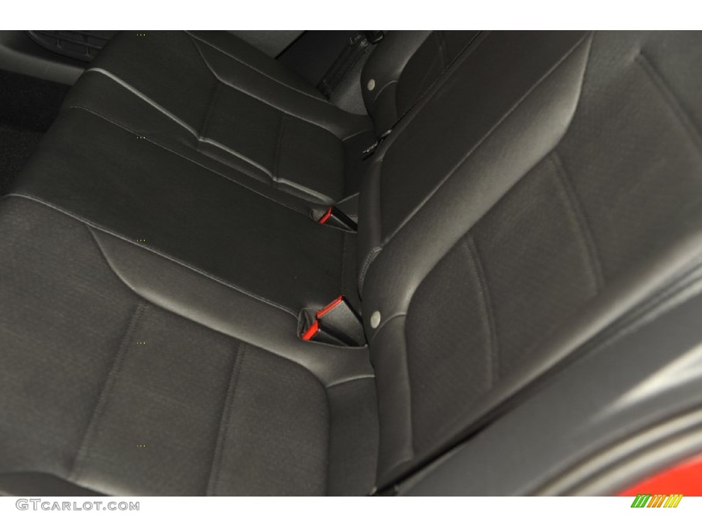 2012 Jetta TDI Sedan - Tornado Red / Titan Black photo #13