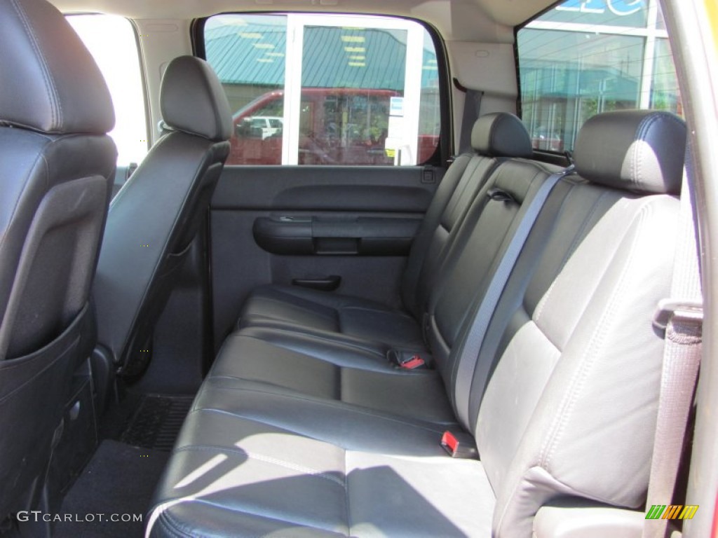 2007 Silverado 1500 LT Crew Cab 4x4 - Victory Red / Ebony Black photo #11