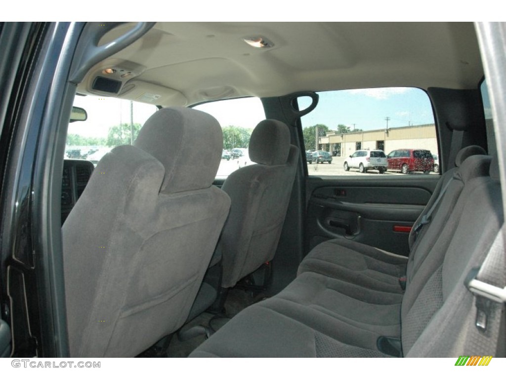 2007 Silverado 1500 Classic LS Crew Cab 4x4 - Black / Dark Charcoal photo #9