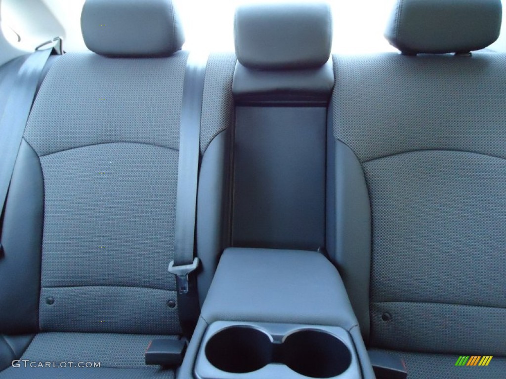 2011 Sonata SE 2.0T - Midnight Black / Black photo #18