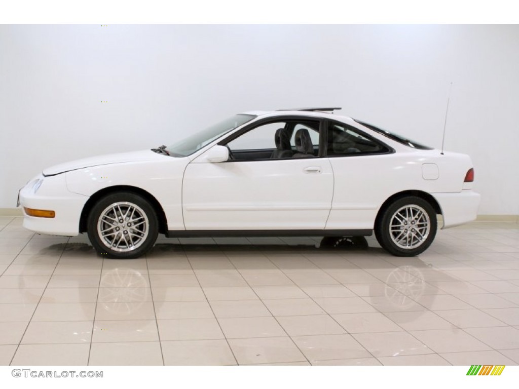 2001 Integra LS Coupe - Taffeta White / Graphite photo #4