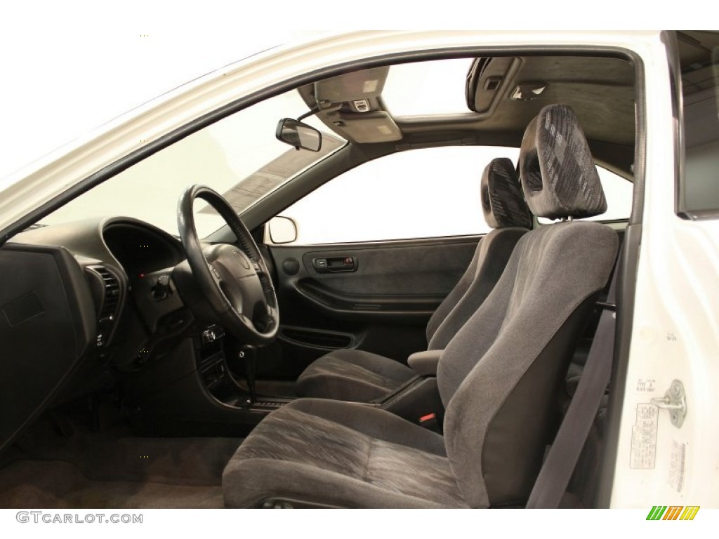 Graphite Interior 2001 Acura Integra LS Coupe Photo #52435184