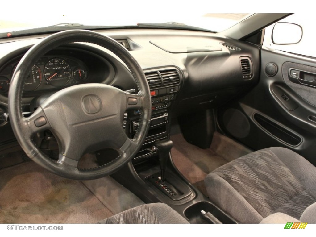 2001 Acura Integra LS Coupe Graphite Dashboard Photo #52435193