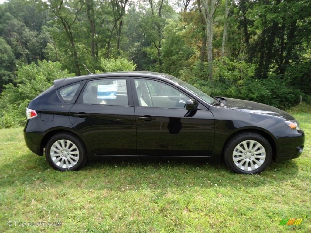 Obsidian Black Pearl 2011 Subaru Impreza 2.5i Premium Wagon Exterior Photo #52435440