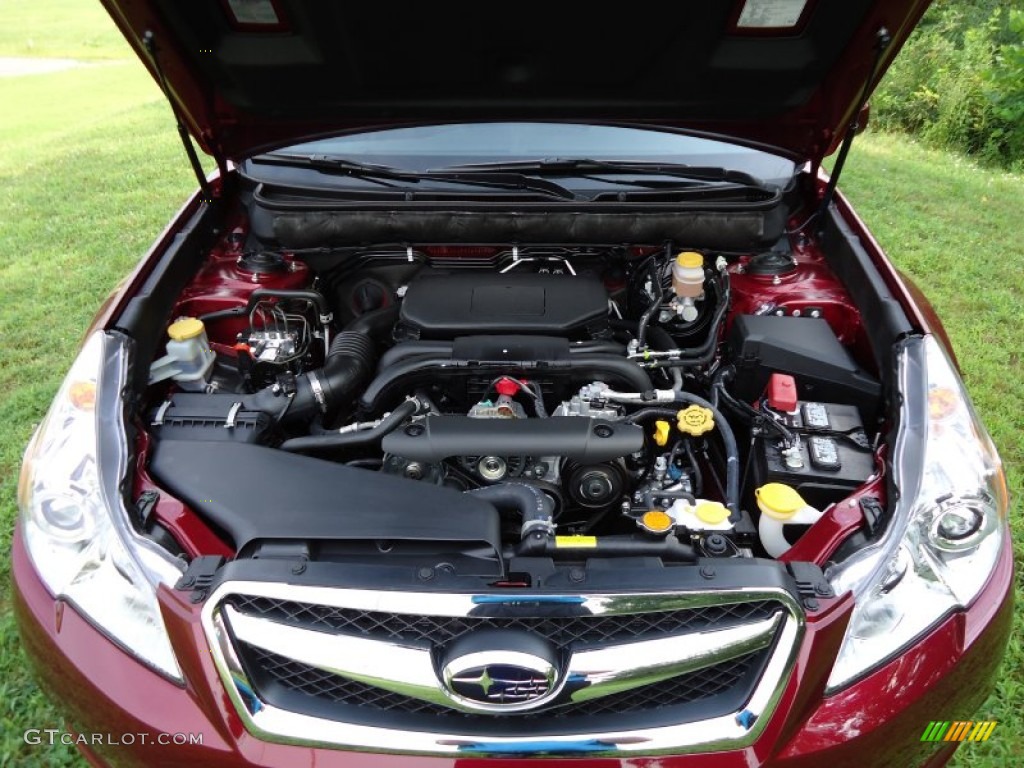 2011 Subaru Legacy 2.5i Premium 2.5 Liter SOHC 16-Valve VVT Flat 4 Cylinder Engine Photo #52435575