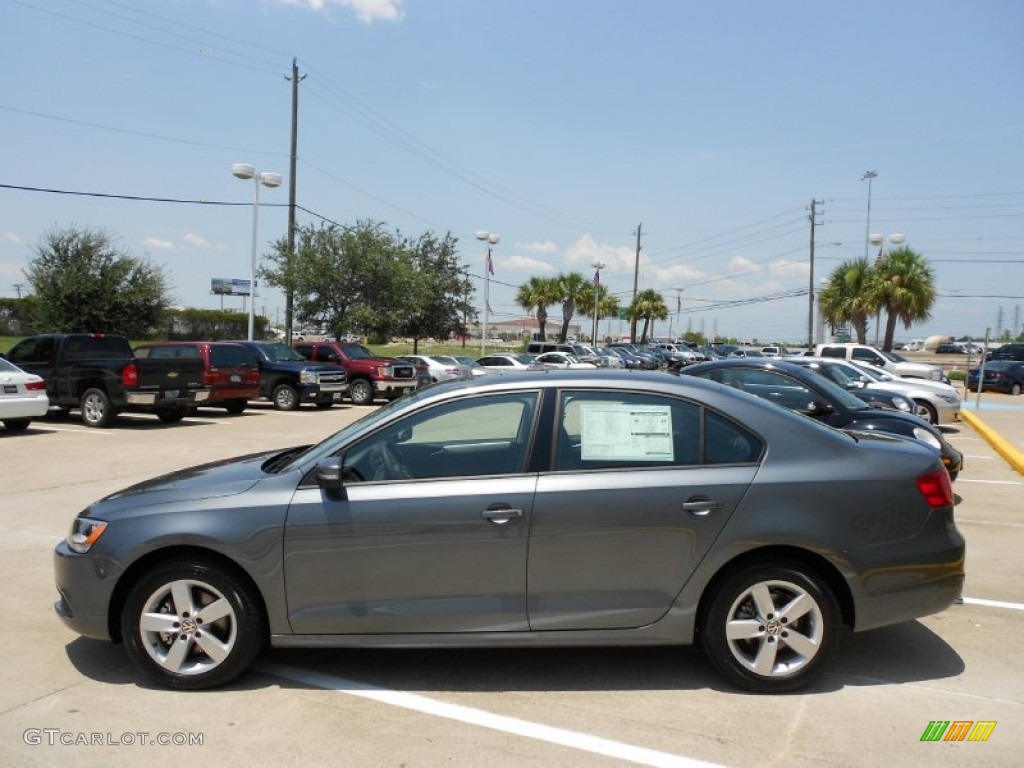 Platinum Gray Metallic 2012 Volkswagen Jetta TDI Sedan Exterior Photo #52435626