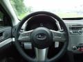 Off-Black 2011 Subaru Legacy 2.5i Premium Steering Wheel