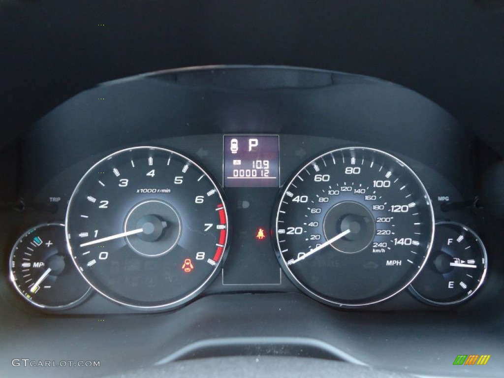 2011 Subaru Legacy 2.5i Premium Gauges Photo #52435717