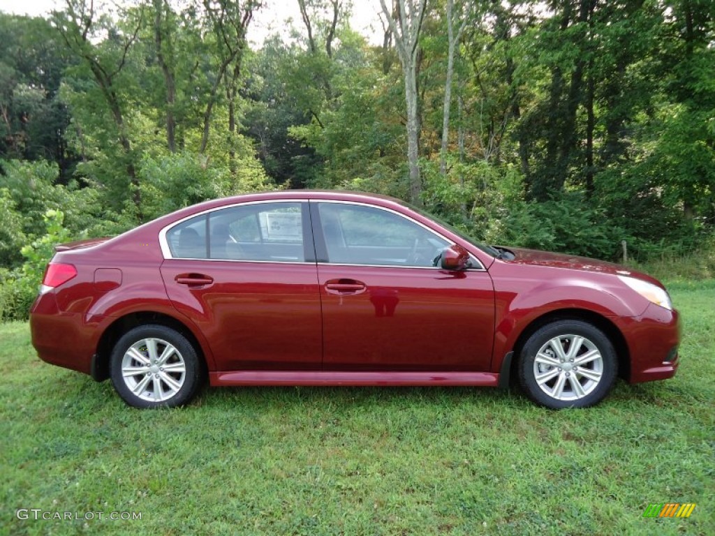 Ruby Red Pearl 2011 Subaru Legacy 2.5i Premium Exterior Photo #52435929