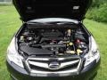 2.5 Liter SOHC 16-Valve VVT Flat 4 Cylinder 2011 Subaru Legacy 2.5i Engine