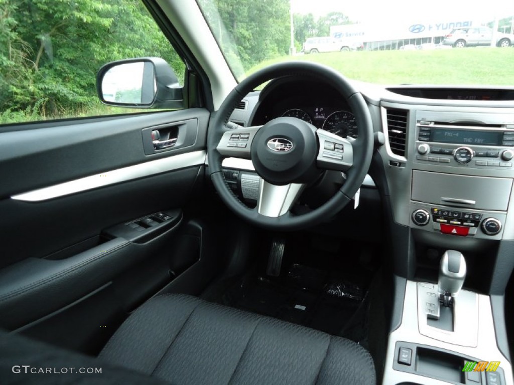 Off-Black Interior 2011 Subaru Legacy 2.5i Premium Photo #52436808