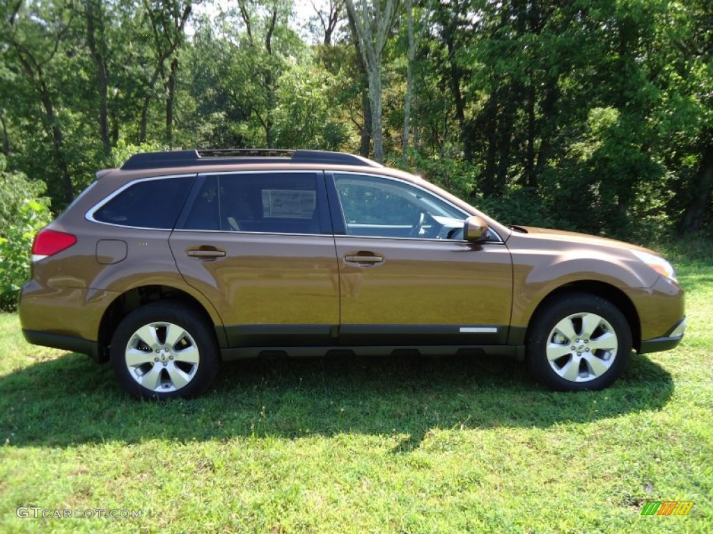 Caramel Bronze Pearl 2011 Subaru Outback 2.5i Limited Wagon Exterior Photo #52436820