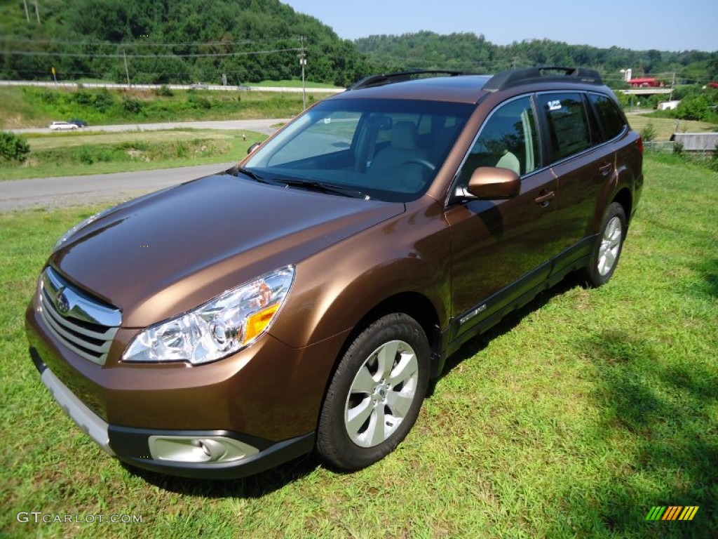 Caramel Bronze Pearl 2011 Subaru Outback 2.5i Limited Wagon Exterior Photo #52436859