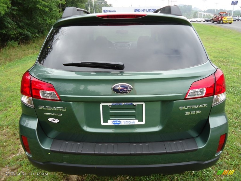 Cypress Green Pearl 2011 Subaru Outback 2.5i Premium Wagon Exterior Photo #52437000