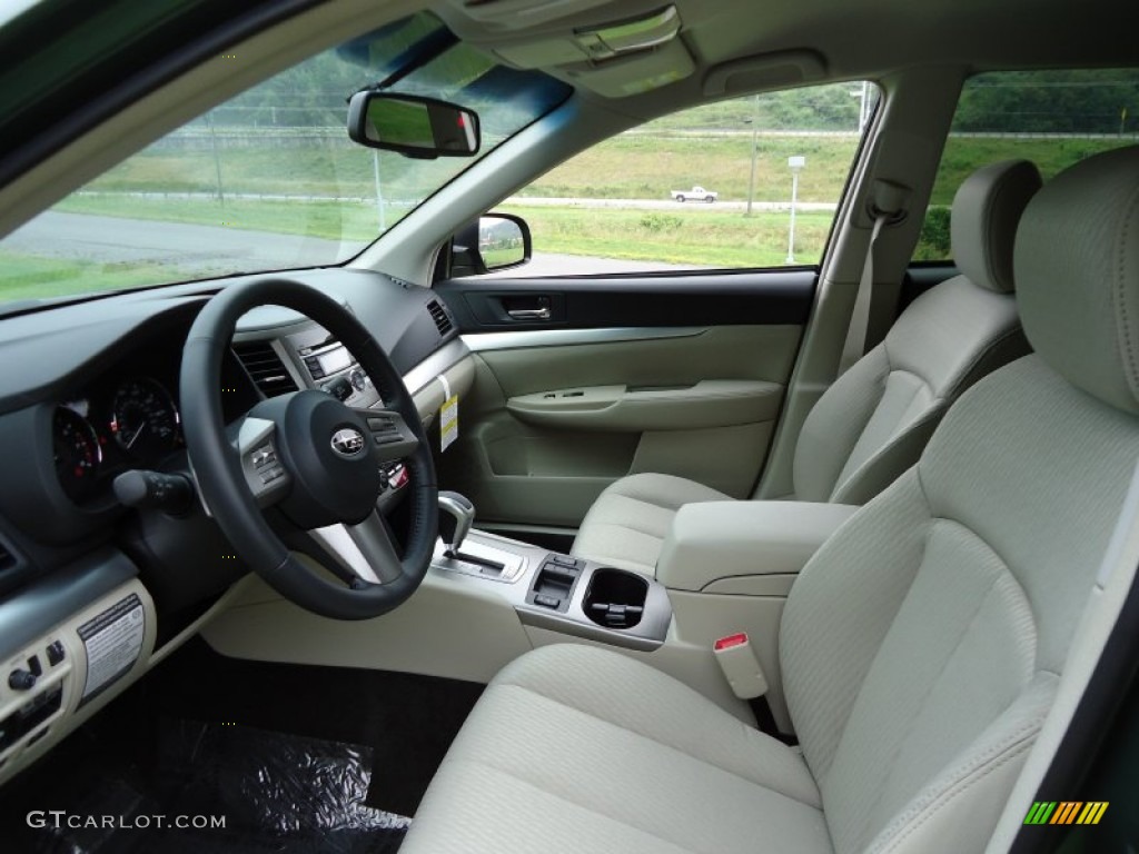Warm Ivory Interior 2011 Subaru Outback 2.5i Premium Wagon Photo #52437057