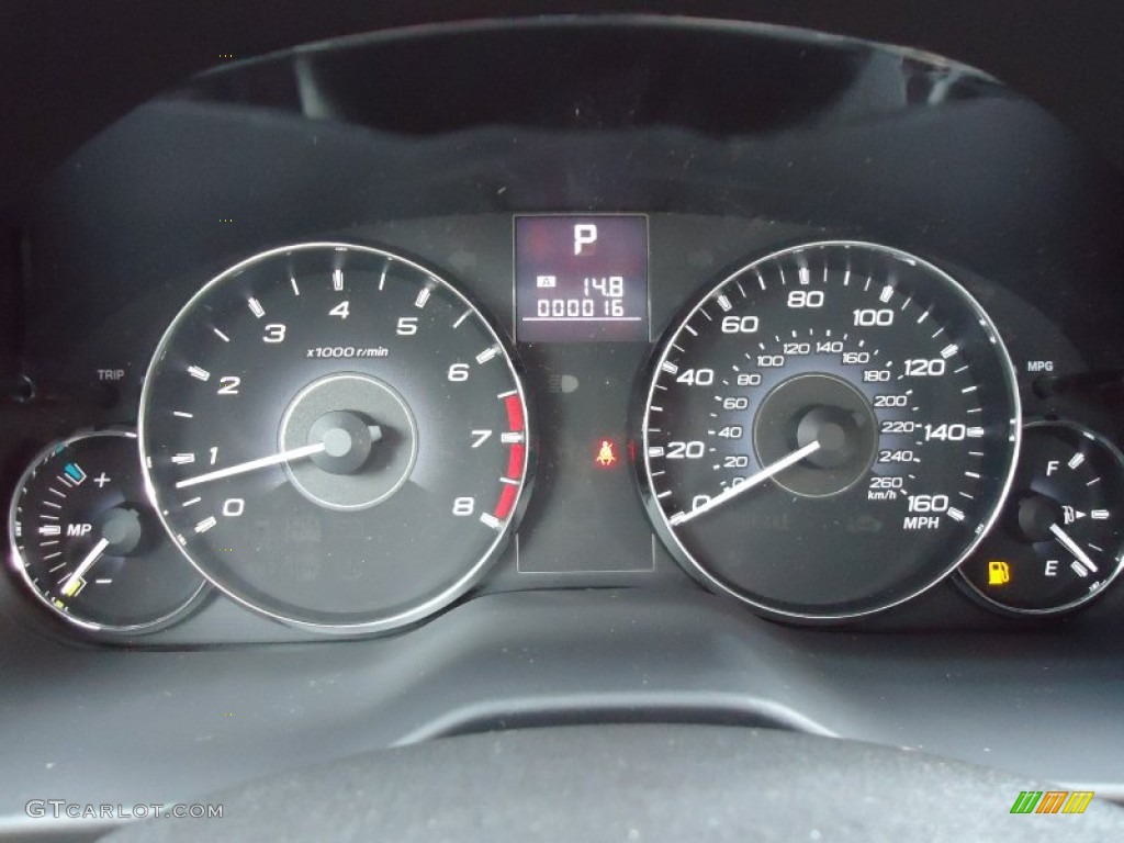 2011 Subaru Outback 2.5i Premium Wagon Gauges Photo #52437066