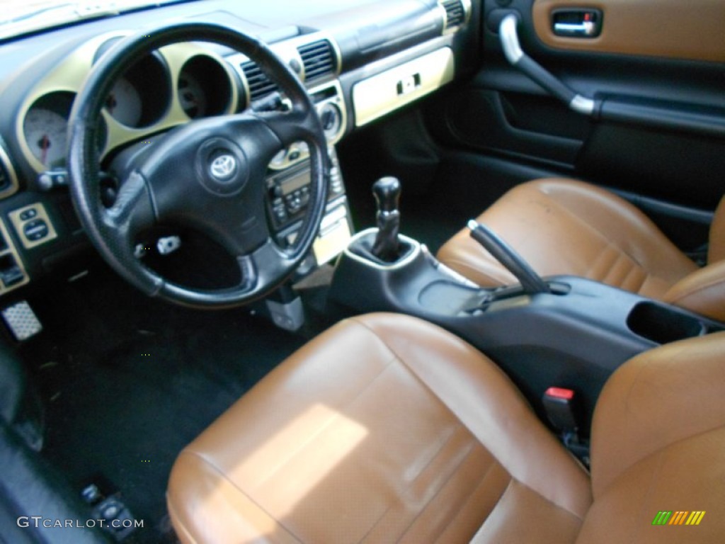 2001 MR2 Spyder Roadster - Black / Tan photo #5