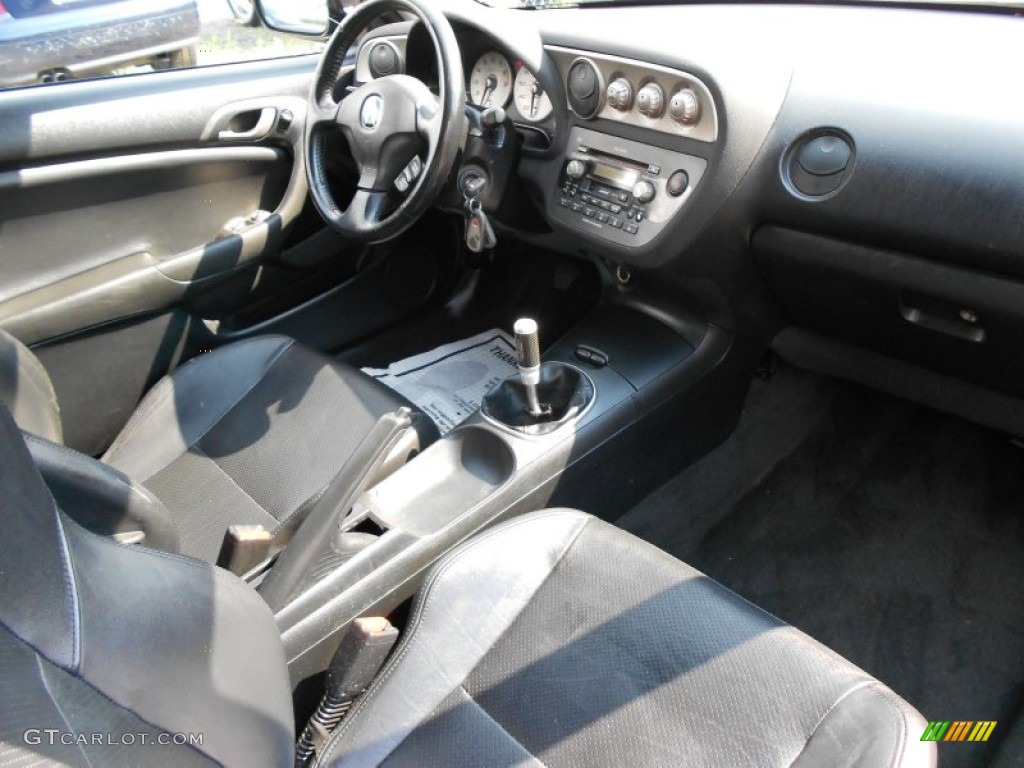 Ebony Interior 2003 Acura Rsx Type S Sports Coupe Photo