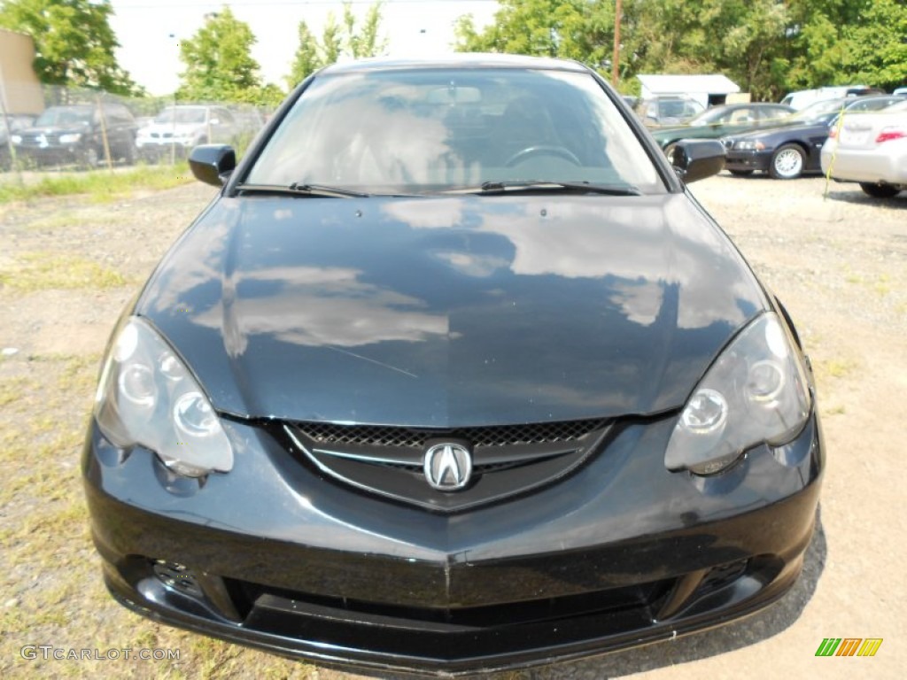 2003 RSX Type S Sports Coupe - Nighthawk Black Pearl / Ebony photo #10