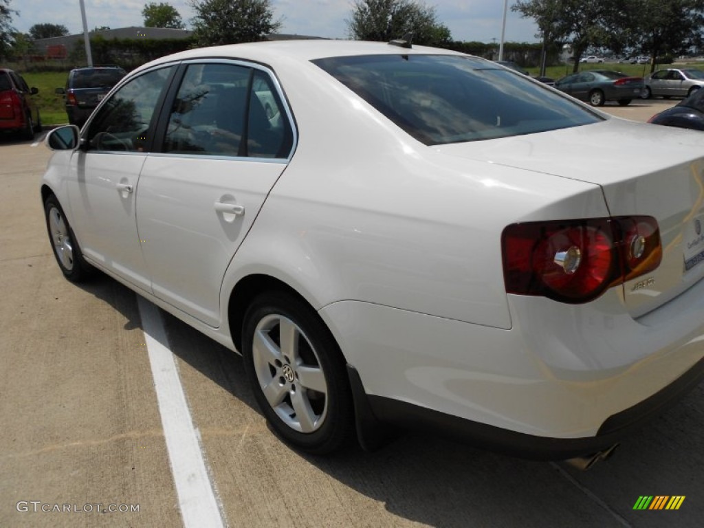 2009 Jetta SE Sedan - Candy White / Anthracite photo #5