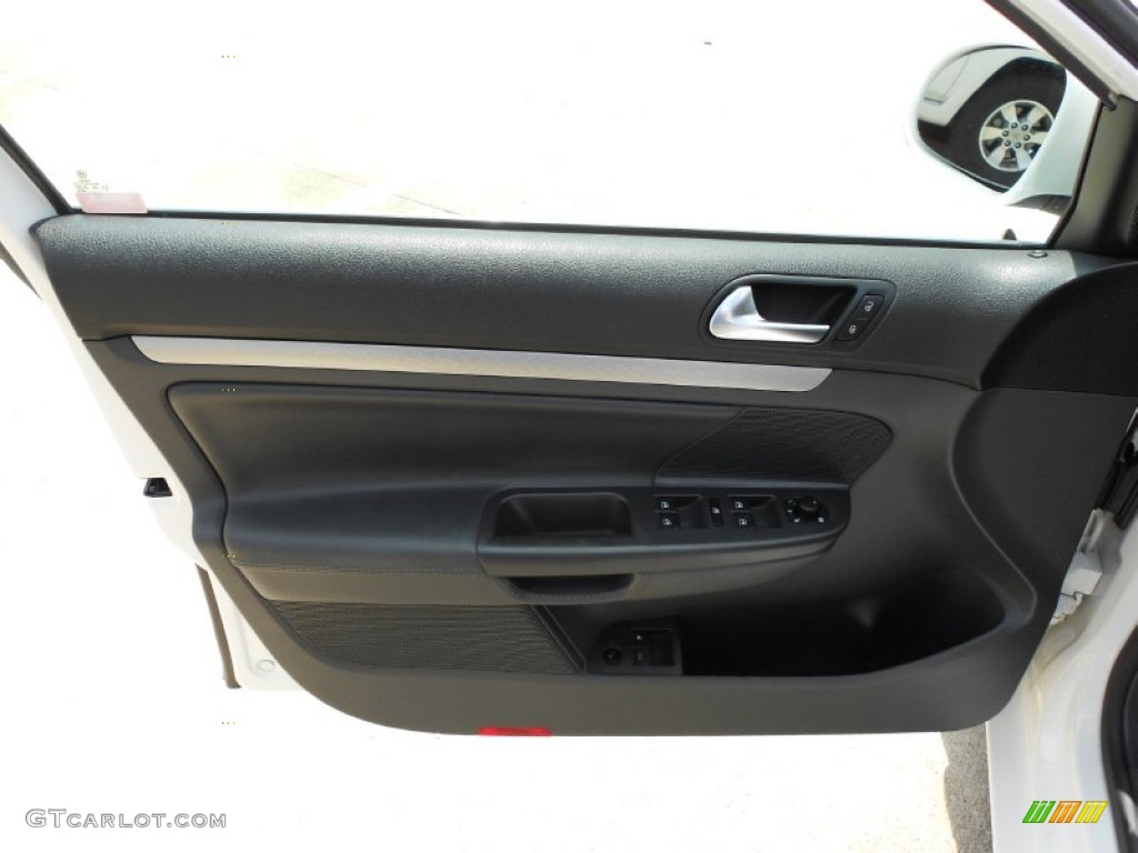 2009 Jetta SE Sedan - Candy White / Anthracite photo #12