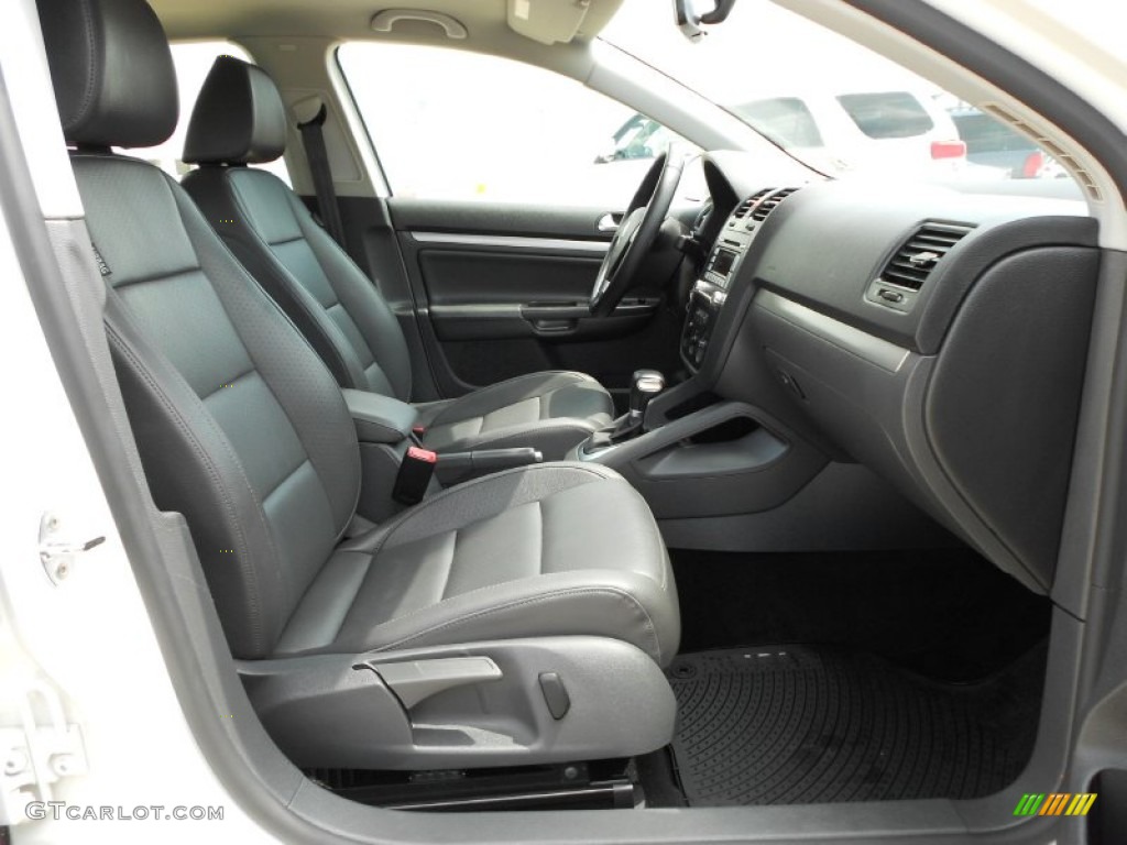 2009 Jetta SE Sedan - Candy White / Anthracite photo #16