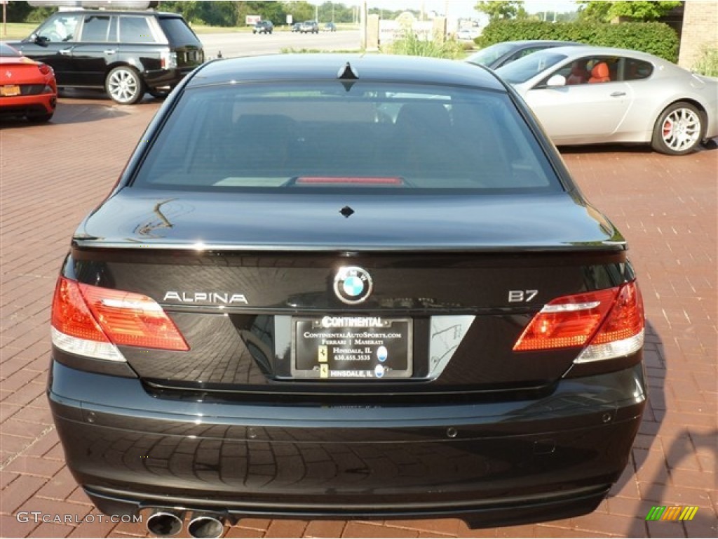 2007 7 Series Alpina B7 - Black Sapphire Metallic / Black photo #11