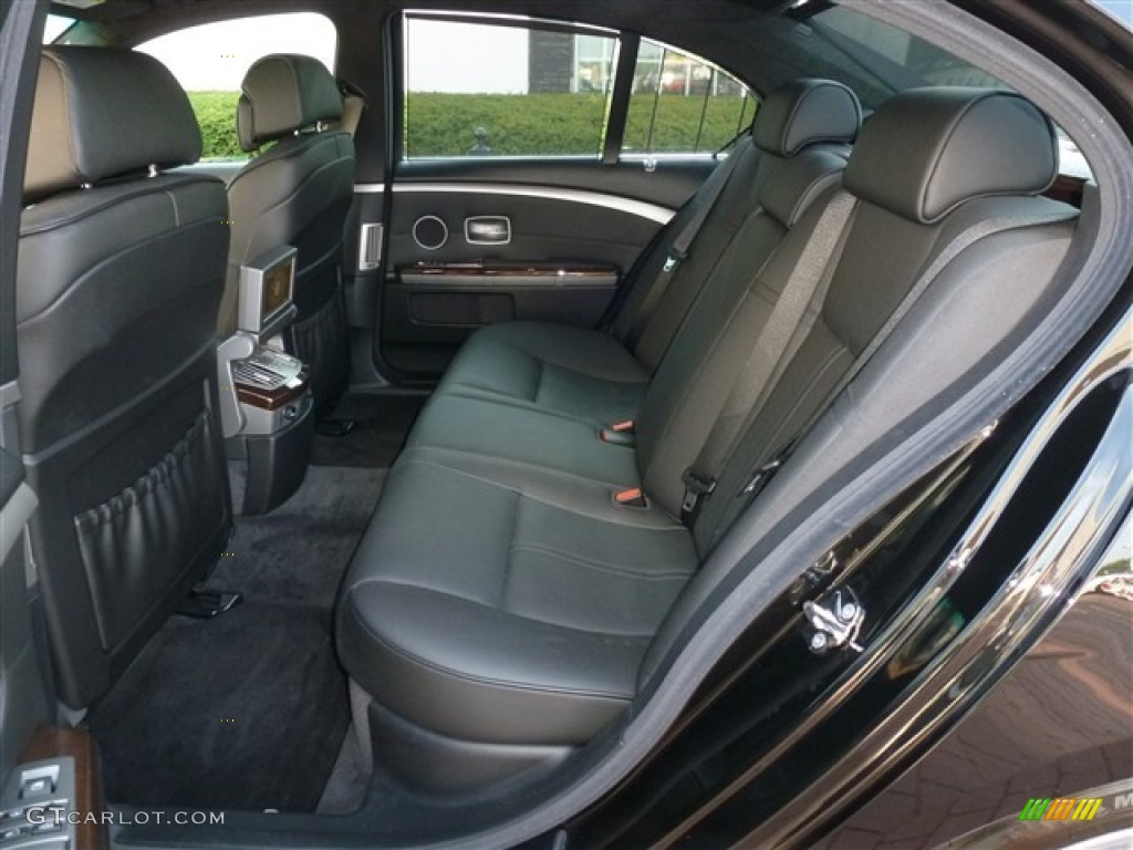 Black Interior 2007 BMW 7 Series Alpina B7 Photo #52439137