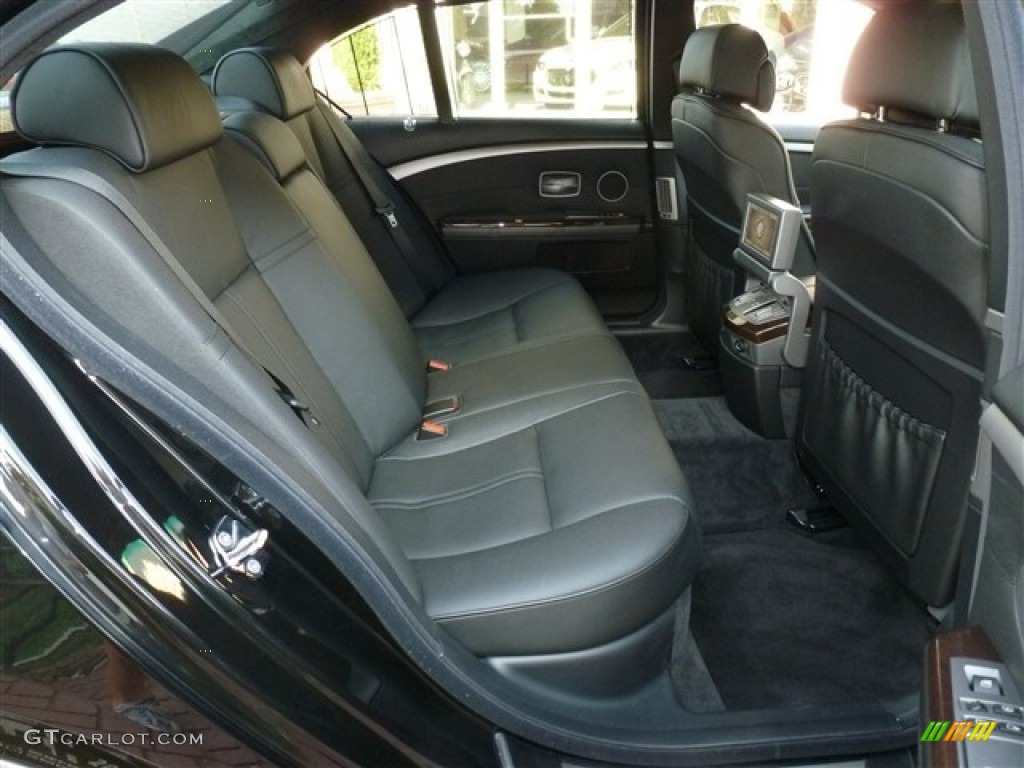 Black Interior 2007 BMW 7 Series Alpina B7 Photo #52439158