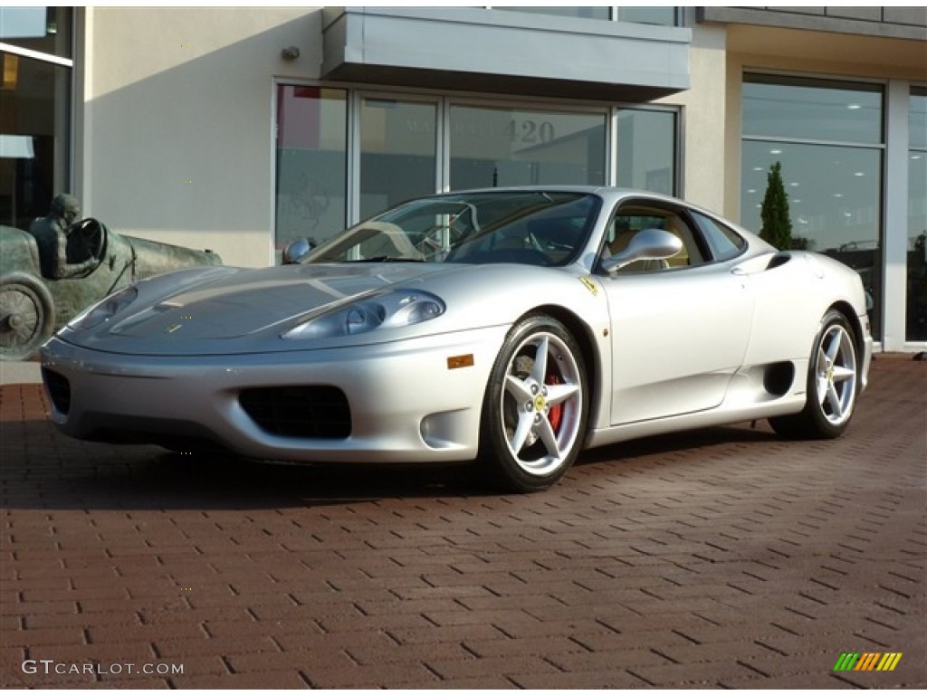 Silver 2002 Ferrari 360 Modena F1 Exterior Photo #52439206