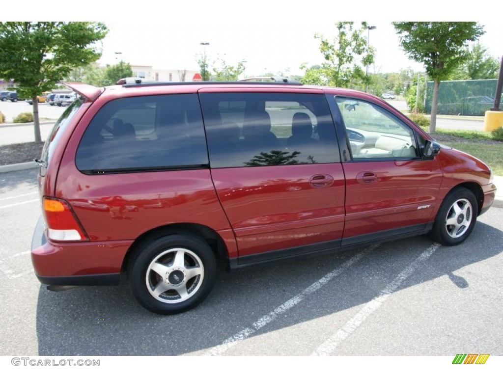 2002 Windstar Sport - Matador Red Metallic / Medium Graphite Grey photo #4