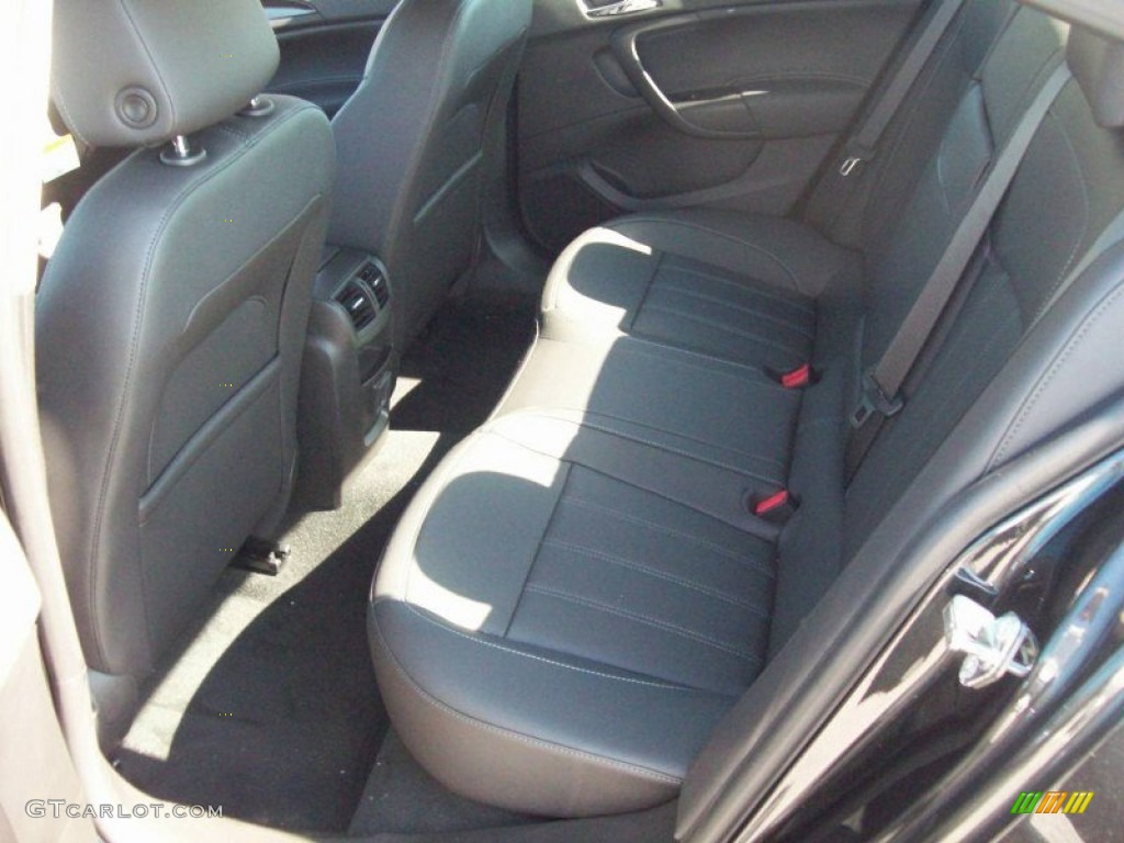 Ebony Interior 2011 Buick Regal CXL Turbo Photo #52439464