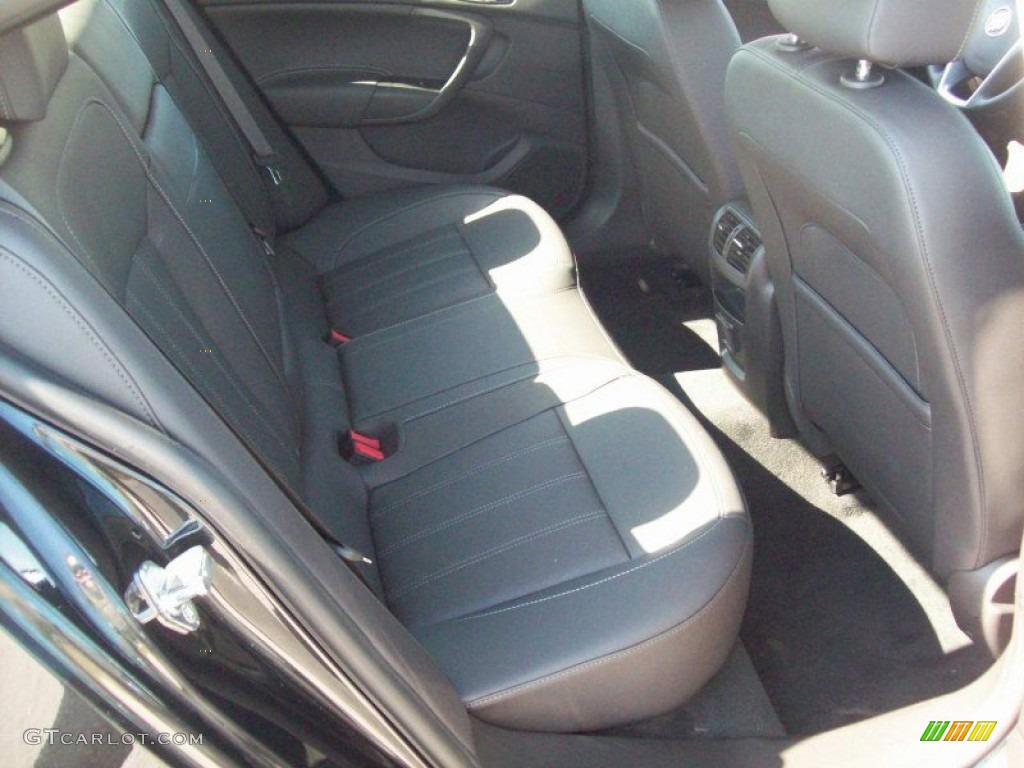 Ebony Interior 2011 Buick Regal CXL Turbo Photo #52439470
