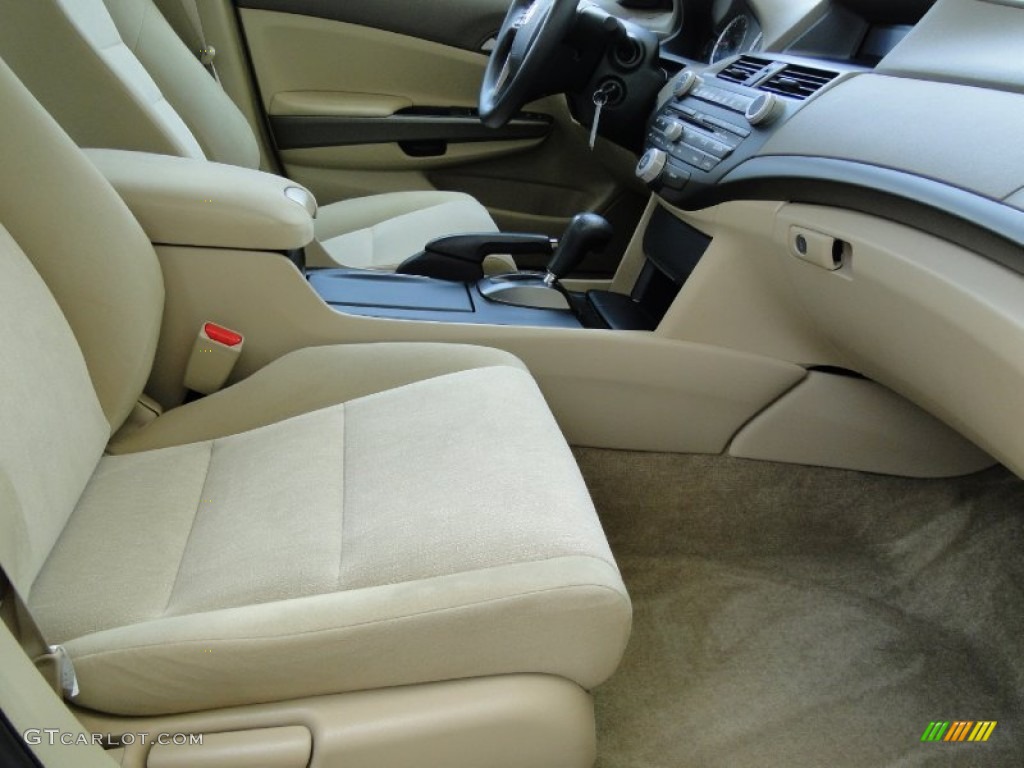 2009 Accord LX-P Sedan - Bold Beige Metallic / Ivory photo #25