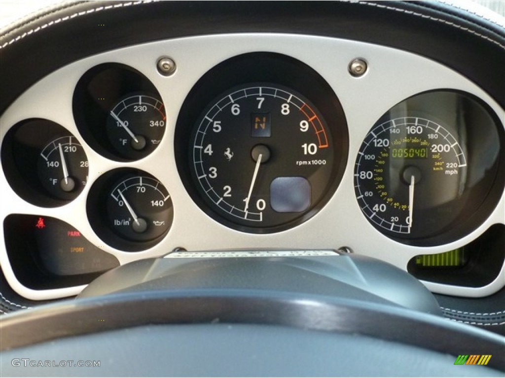 2002 Ferrari 360 Modena F1 Gauges Photo #52439602