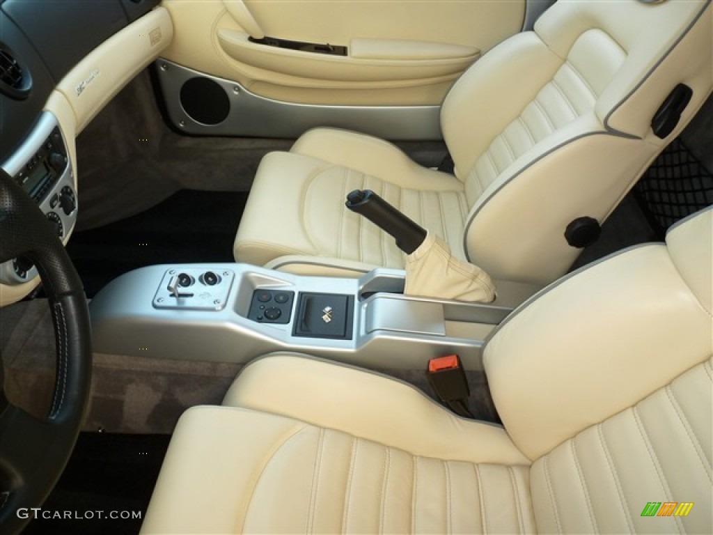 Cream Interior 2002 Ferrari 360 Modena F1 Photo #52439650
