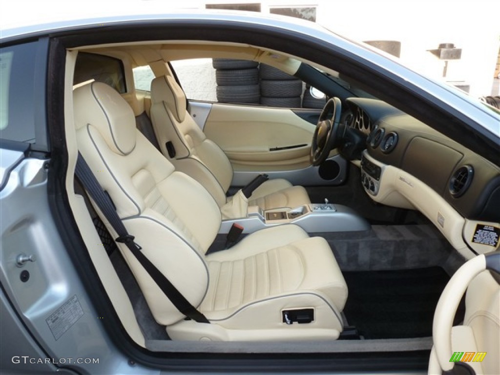 Cream Interior 2002 Ferrari 360 Modena F1 Photo #52439665