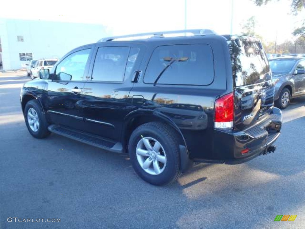 Galaxy Black 2011 Nissan Armada SV Exterior Photo #52439698