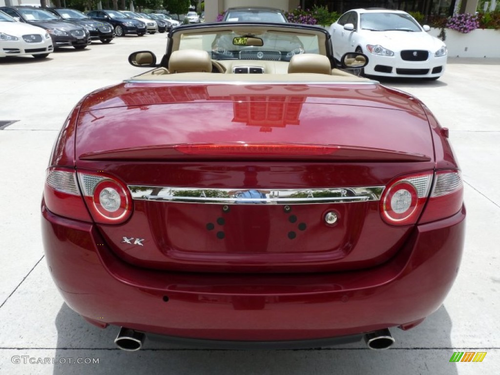 Radiance Red Metallic 2007 Jaguar XK XK8 Convertible Exterior Photo #52440610