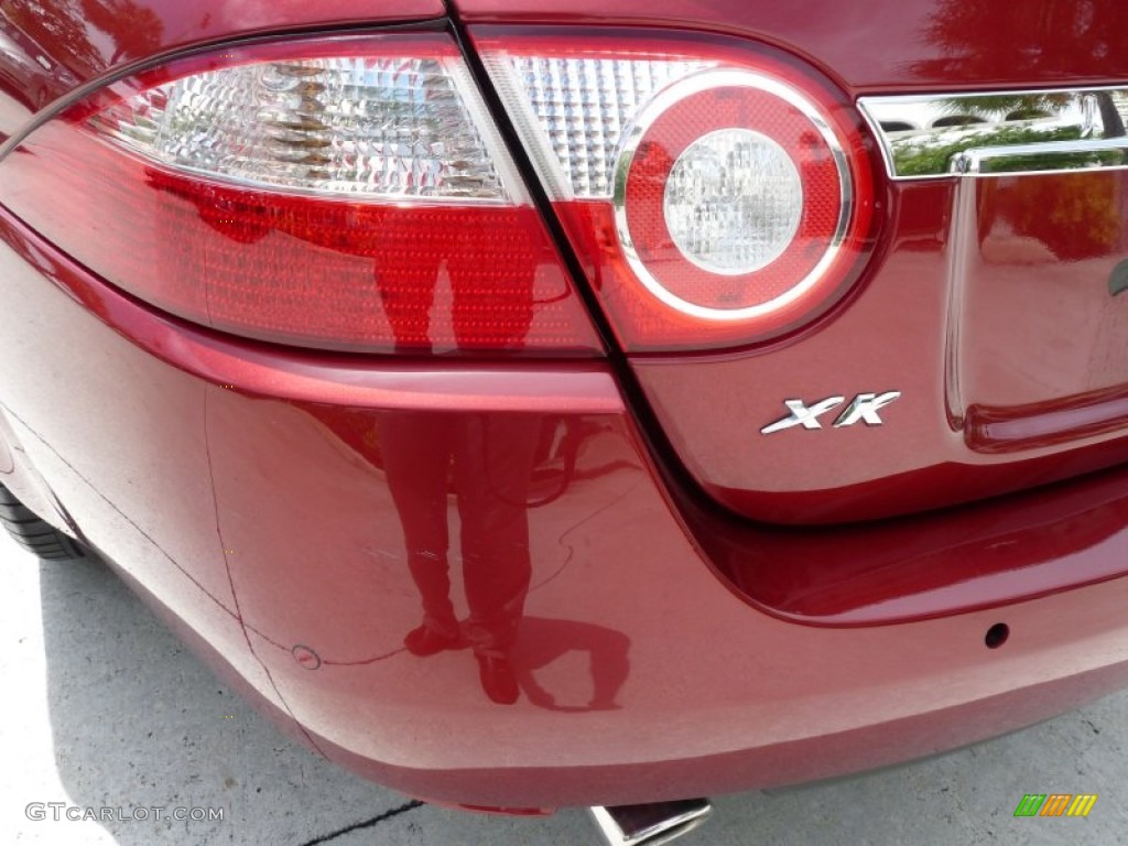2007 XK XK8 Convertible - Radiance Red Metallic / Caramel photo #12