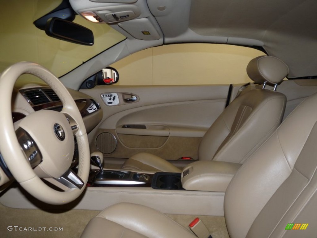 Caramel Interior 2007 Jaguar XK XK8 Convertible Photo #52440721