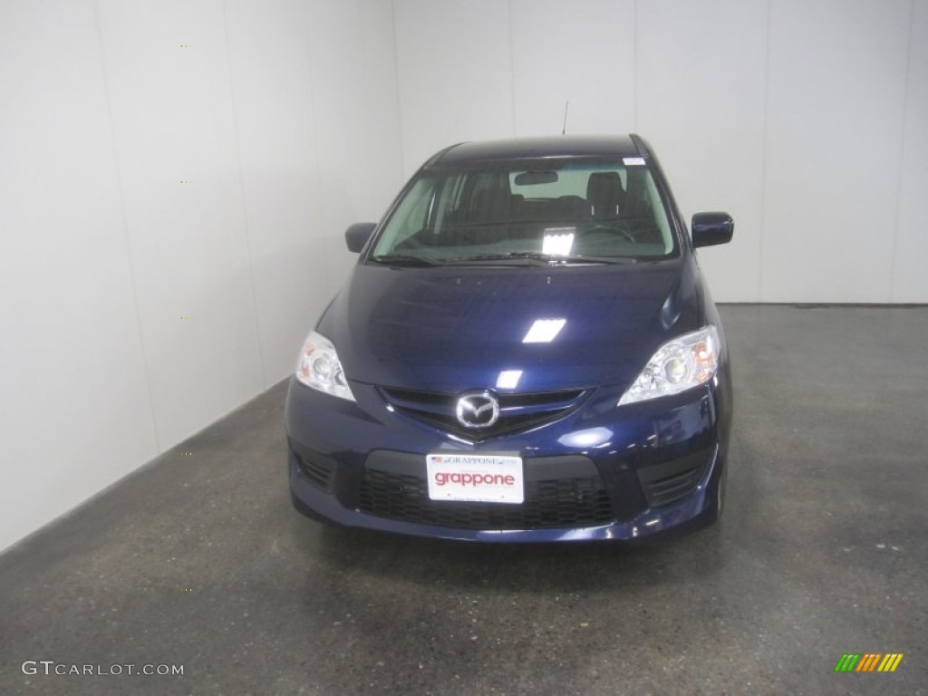 2010 MAZDA5 Sport - Stormy Blue Mica / Black photo #2