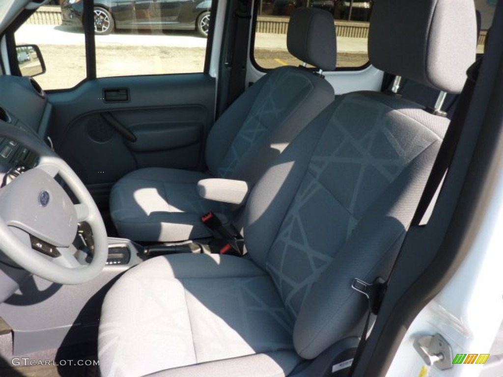 Dark Grey Interior 2011 Ford Transit Connect XLT Premium Passenger Wagon Photo #52441909
