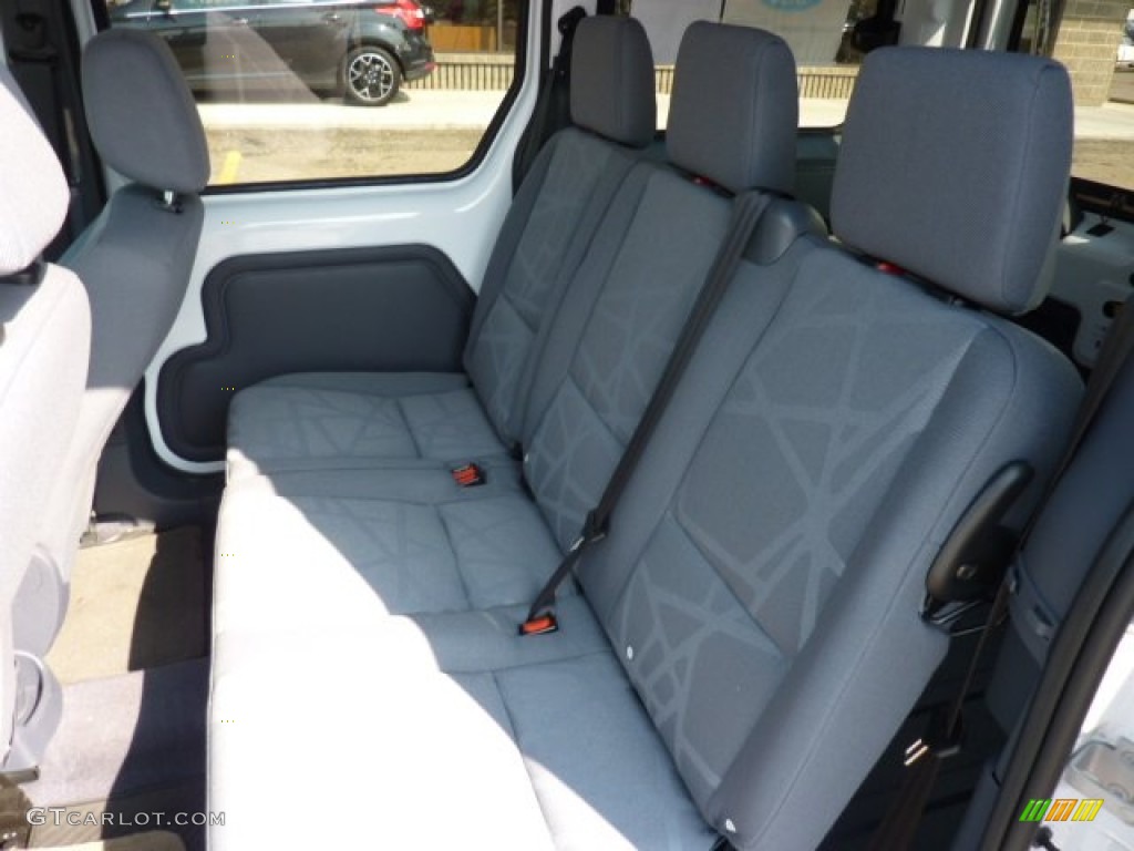 Dark Grey Interior 2011 Ford Transit Connect XLT Premium Passenger Wagon Photo #52441924