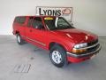 2003 Victory Red Chevrolet S10 LS Extended Cab 4x4  photo #23