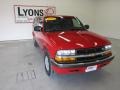 2003 Victory Red Chevrolet S10 LS Extended Cab 4x4  photo #25