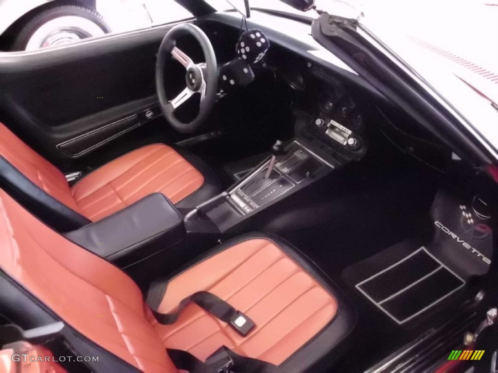 1970 Corvette Stingray Convertible - Monza Red / Red photo #10