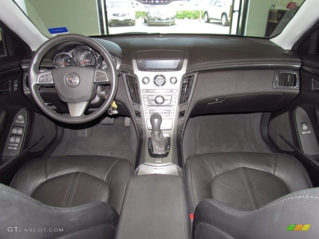 2008 Cadillac CTS Sedan Ebony Dashboard Photo #52443778