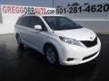 2011 Super White Toyota Sienna LE  photo #1